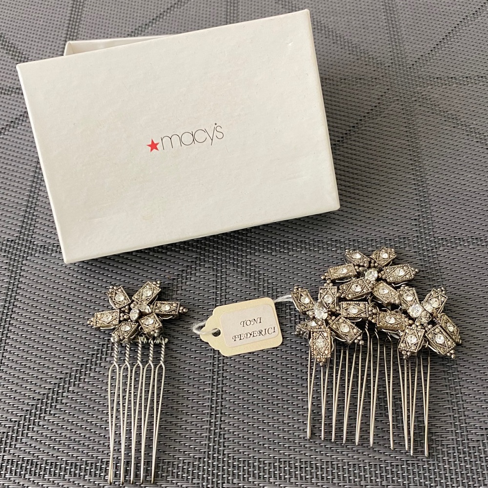 Macy’s Bridal Salon Hair Combs- Toni Federici